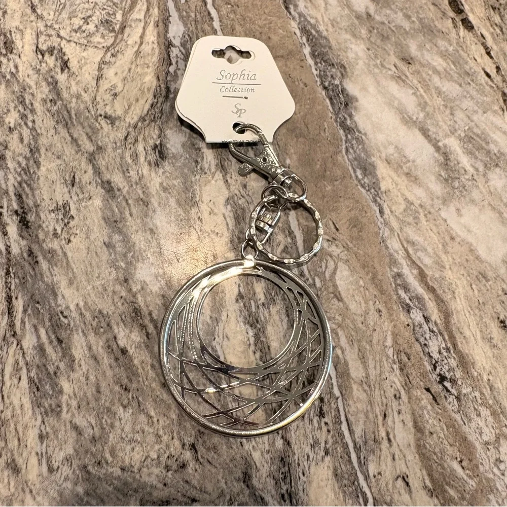 Silver Keychain/Purse Charm - Picture 1 of 3